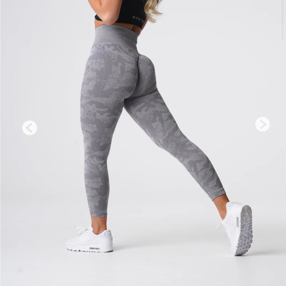 NVGTN Grey Camo Seamless Leggings